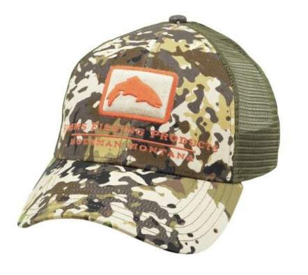 Simms Trout Icon Trucker, River Camo