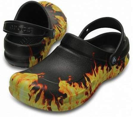 CROCS Bistro Graphic Clog Black
