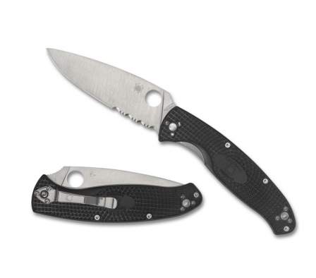 Spyderco Resilience Lightweight Black, клинок PS 10,8 см