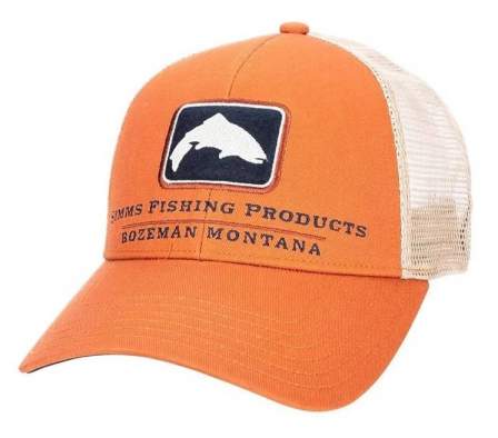 Simms Trout Icon Trucker, Simms Orange