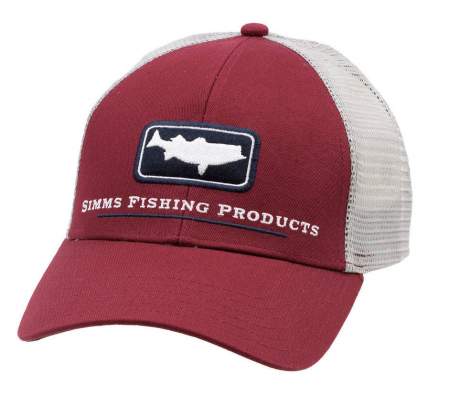 Simms Striper Icon Trucker, Rusty Red