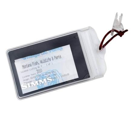 Купить Simms Waterproof License Holder, Clear Simms Waterproof License Holder, Clear