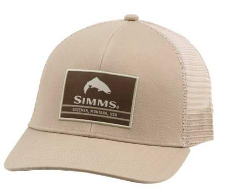 Simms Original Patch Trucker, Tan