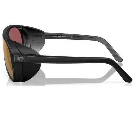 Costa Grand Catalina Gold Mirror 580G, Matte Black