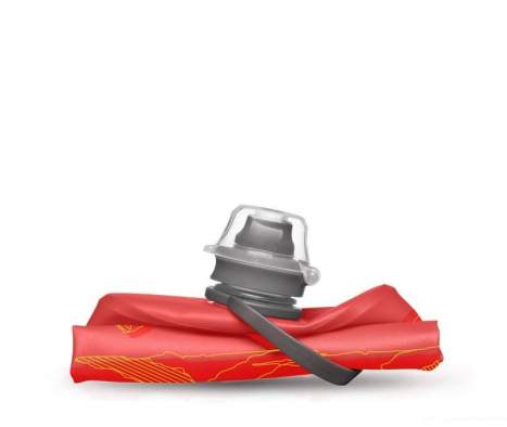 Купить HydraPak Stow 0,5L, красный-горы HydraPak Stow 0,5L, красный-горы