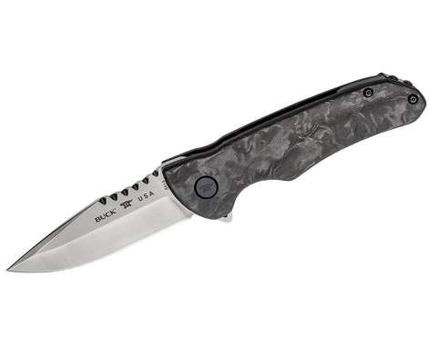Buck 841 Sprint Pro Carbon Marbled, клинок P 7,9 см