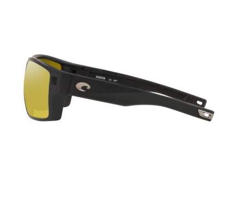 Costa Diego, Sunrise Silver Mirror 580G, Matte Black Frame