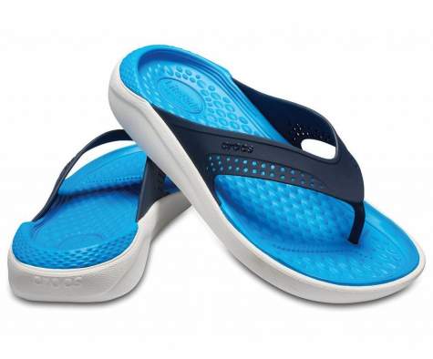 CROCS LiteRide Flip Navy-White