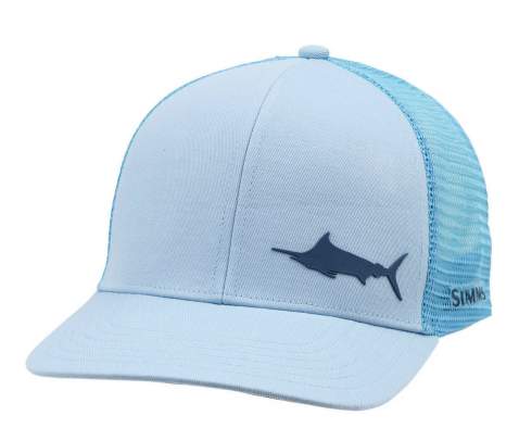 Simms Payoff Trucker - Marlin, Grey Blue
