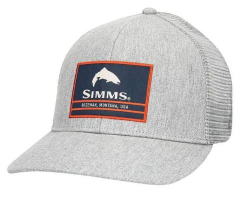 Simms Original Patch Trucker, Heather Grey