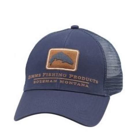 Simms Trout Icon Trucker, Ink Blue