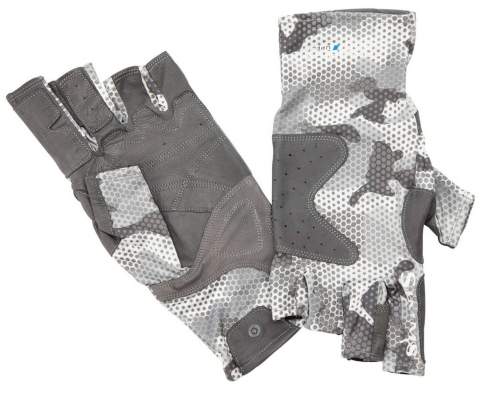 Купить Simms Solarflex Guide Glove, Hex Flo Camo Steel Simms Solarflex Guide Glove, Hex Flo Camo Steel