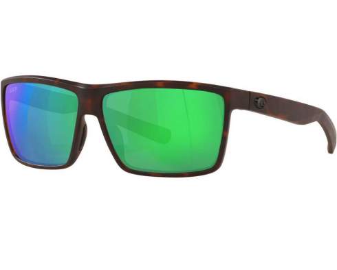 Costa Rinconcito Green Mirror 580P, Matte Tortoise