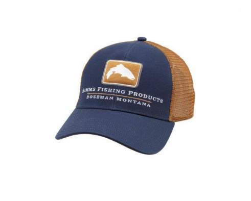 Simms Trout Icon Trucker, Admiral Blue