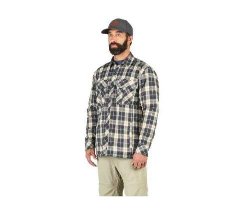 Купить Simms Guide Insulated Shaket, Light Khaki Plaid Simms Guide Insulated Shaket, Light Khaki Plaid
