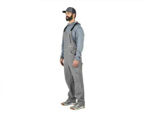 Simms Stretch Woven Overall, Steel