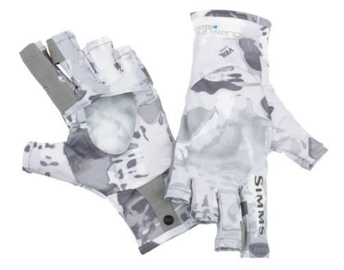 Simms SolarFlex SunGlove, Cloud Camo Grey