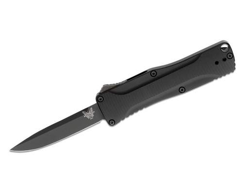 Benchmade OM Aluminum Black, клинок P 6,29 см