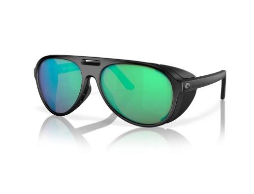 Costa Grand Catalina Green Mirror 580G, Matte Black