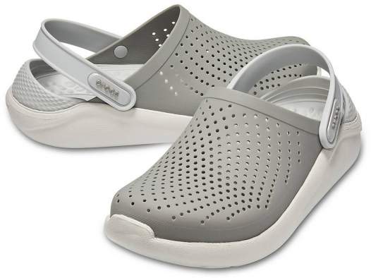 CROCS LiteRide Clog Smoke-Pearl White