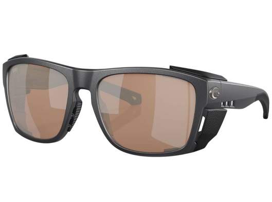 Costa King Tide 6 Copper Silver Mirror 580G, Black Pearl