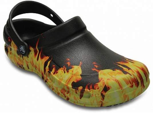 CROCS Bistro Graphic Clog Black