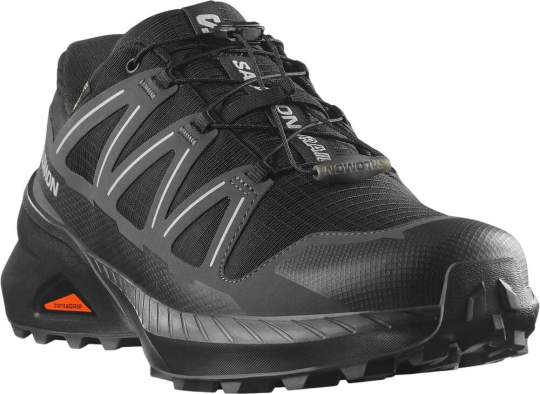 Купить Salomon SUPERCROSS PEAK GTX, Black-Black Asphalt Salomon SUPERCROSS PEAK GTX, Black-Black Asphalt