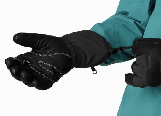 Arcteryx FISSION SV GLOVE, Black-Infrared
