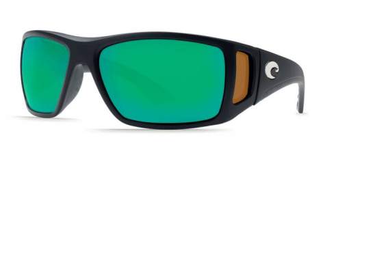 Очки Costa, Bomba, Green Mirror 580P, Black Frame