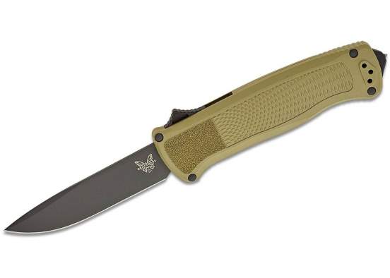Benchmade Shootout Grivory Green, Cru-Wear клинок чёрн. P 8,87 см