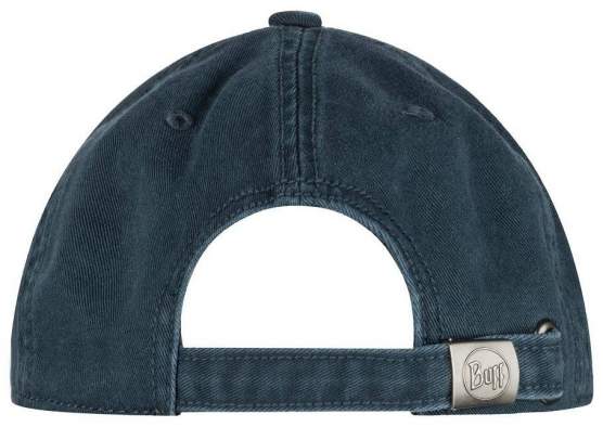 Buff Baseball Cap Patterned, Dark Grey