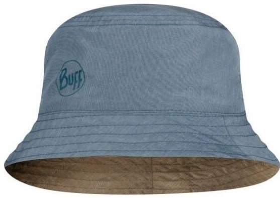 Buff Travel Bucket Hat, Zadok Blue-Olive