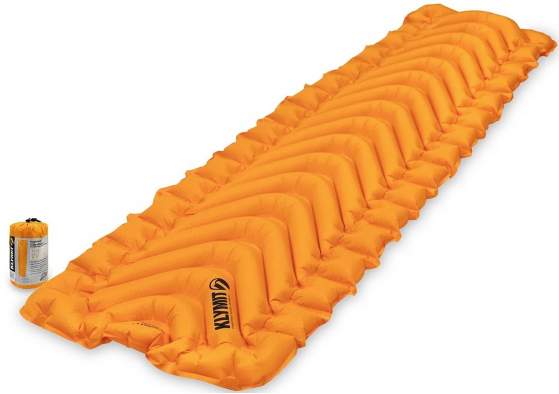 Klymit INSULATED V Ultralite SL, оранжевый