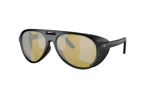 Costa Grand Catalina Sunrise Silver Mirror 580G, Matte Black