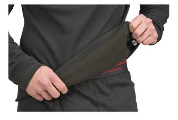 Купить Simms Midweight Core Quarter-Zip, Carbon Simms Midweight Core Quarter-Zip, Carbon