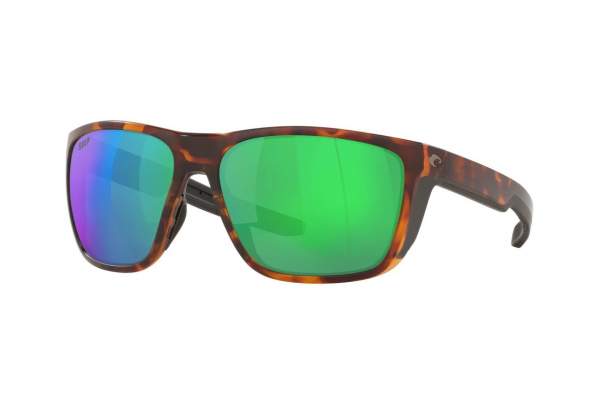 Costa Ferg Green Mirror 580P, Matte Tortoise