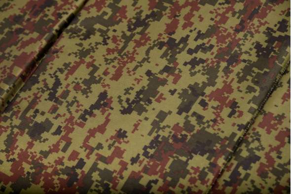 Коврик туристический складной Гармошка, камуфляж зелёный