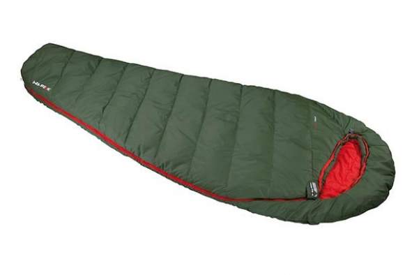 Спальный мешок High Peak PAK 1000, Green-Red