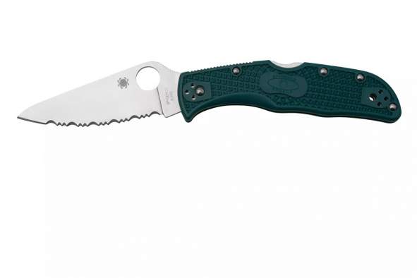 Spyderco Endela Lightweight K390 Blue, клинок S 8,7 см