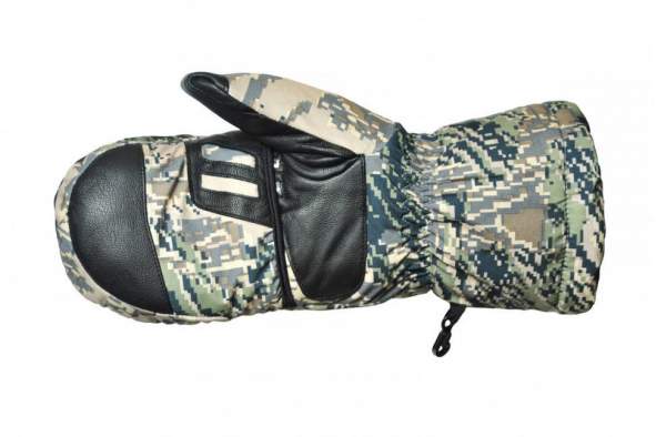 Рукавицы King Hunter WINTER, Camo Gray