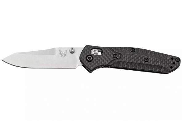 Купить Benchmade Mini Osborne Carbon Fiber, клинок P 7,42 см Benchmade Mini Osborne Carbon Fiber, клинок P 7,42 см
