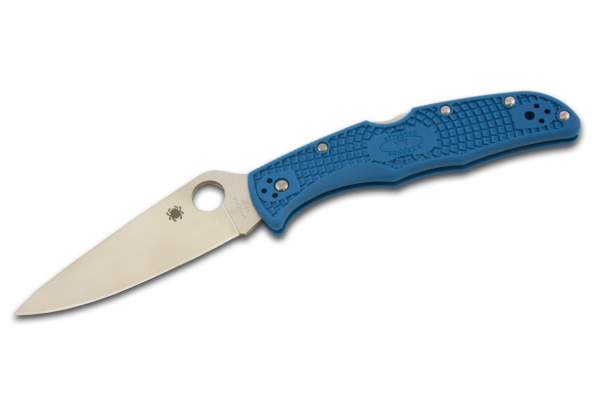 Spyderco Endura 4 Lightweight Flat Ground Blue, клинок P 9,7 см