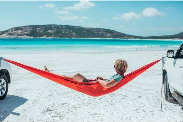 Sea to Summit PRO HAMMOCK SET DOUBLE, Red