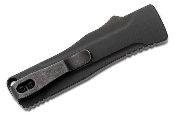 Benchmade OM Aluminum Black, клинок P 6,29 см