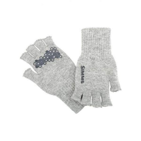 Перчатки Simms Wool Half Finger Glove, Cinder