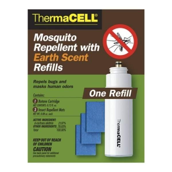 ThermaCell MRE00-12 с запахом земли (1 газовый картридж + 3 пластины)