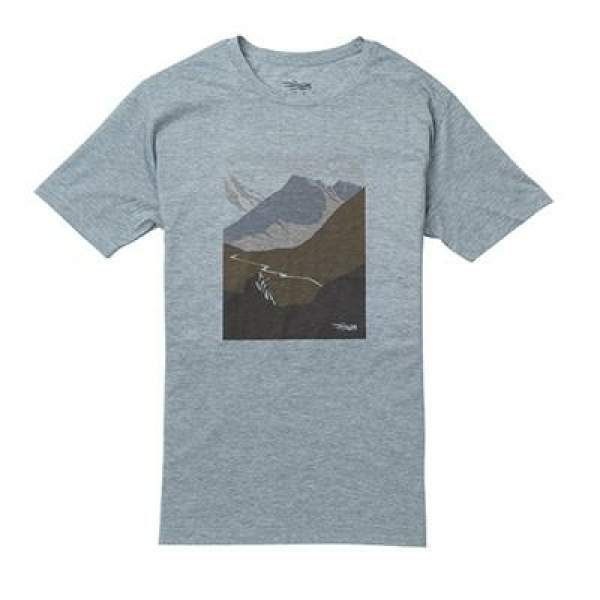 Sitka Glassing Tee SS, Heather Grey