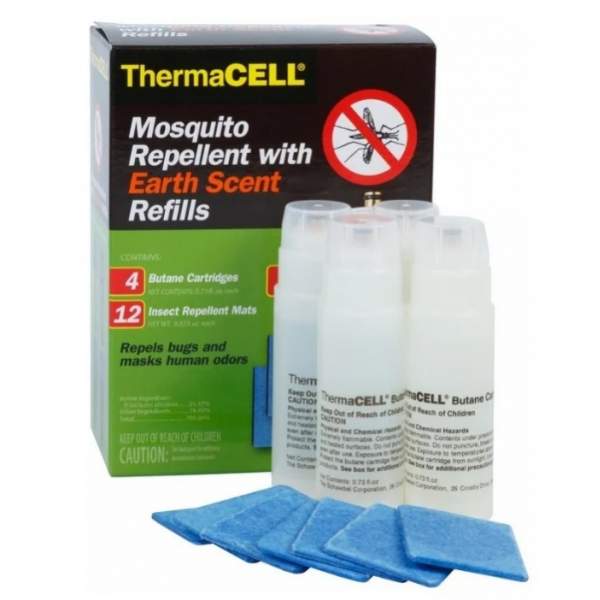 ThermaCell с запахом земли (4 газовых картриджа + 12 пластин)