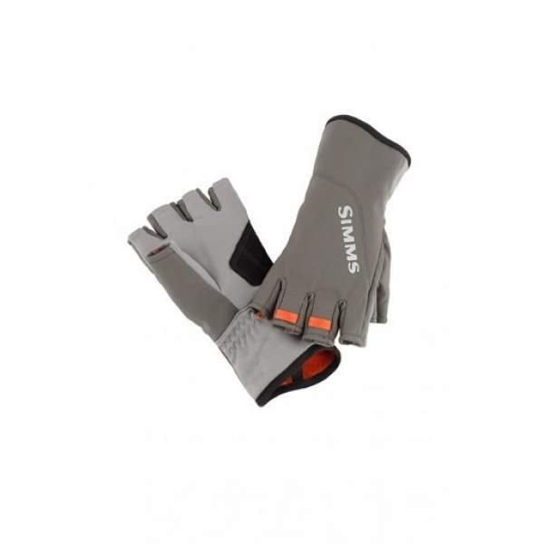 Перчатки Simms ExStream Half Finger Glove, Dk. Gunmetal