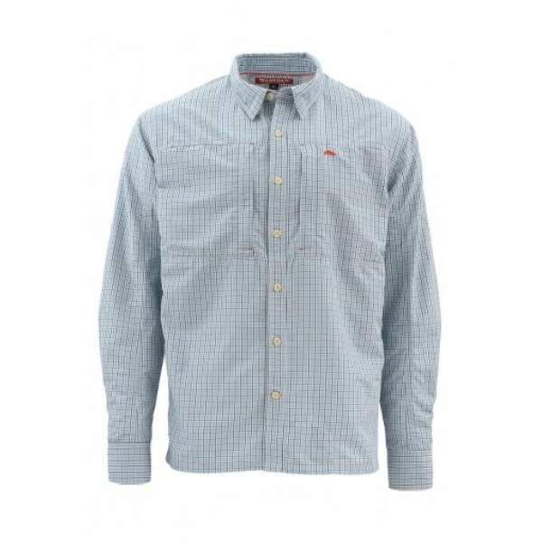 Рубашка Simms Bugstopper Shirt, Oxford Blue Plaid